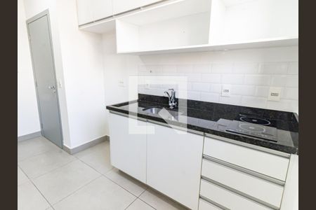 Cozinha de apartamento para alugar com 1 quarto, 19m² em Vila Regente Feijó, São Paulo