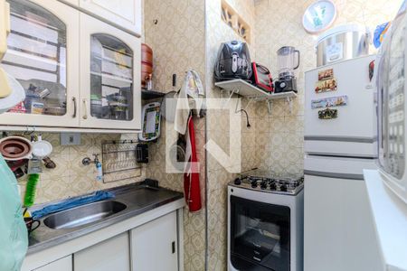 Cozinha de kitnet/studio à venda com 1 quarto, 45m² em Campos Elíseos, São Paulo