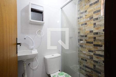 Banheiro de kitnet/studio para alugar com 1 quarto, 26m² em Bosque da Saúde, São Paulo