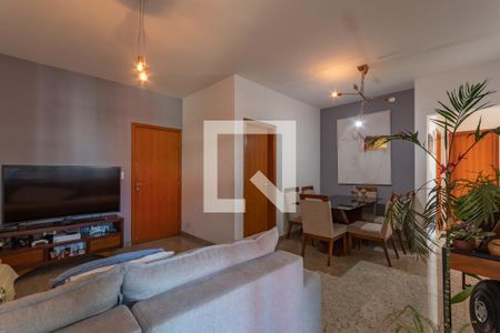 Sala de apartamento à venda com 3 quartos, 116m² em Castelo, Belo Horizonte