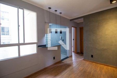 Sala de apartamento para alugar com 2 quartos, 48m² em Jardim America, Sorocaba