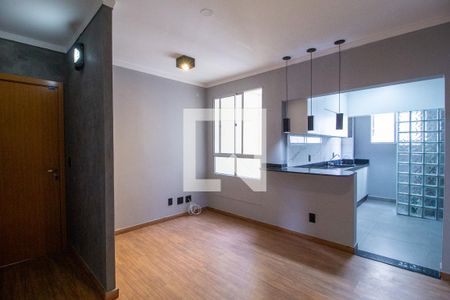 Sala de apartamento para alugar com 2 quartos, 48m² em Jardim America, Sorocaba