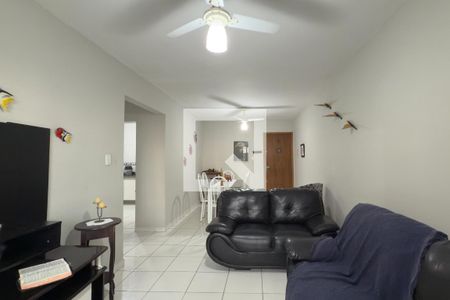 Sala de apartamento para alugar com 1 quarto, 50m² em Ocian, Praia Grande