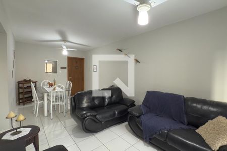 Sala de apartamento para alugar com 1 quarto, 50m² em Ocian, Praia Grande