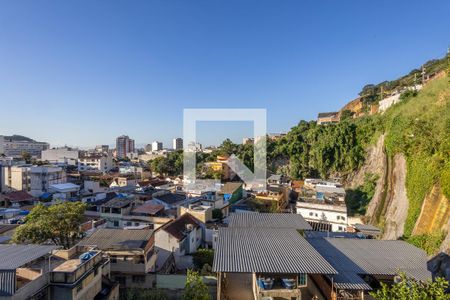 Sala Vista de apartamento à venda com 1 quarto, 47m² em Tijuca, Rio de Janeiro