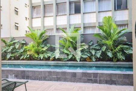 Área comum - Piscina de apartamento para alugar com 1 quarto, 20m² em Jardim Paulista, São Paulo