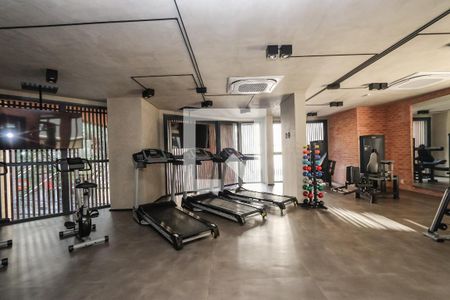 Área comum - Academia de kitnet/studio para alugar com 1 quarto, 20m² em Jardim Paulista, São Paulo