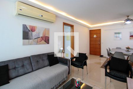 Sala de apartamento à venda com 3 quartos, 92m² em Barra da Tijuca, Rio de Janeiro
