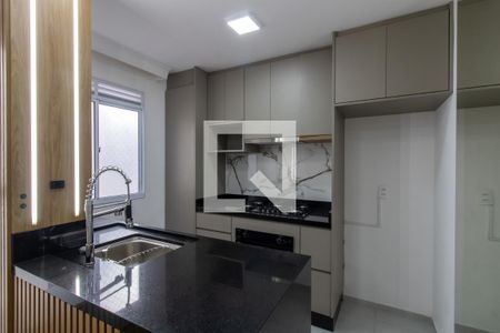 Cozinha de apartamento à venda com 2 quartos, 38m² em Vila Rio de Janeiro, Guarulhos