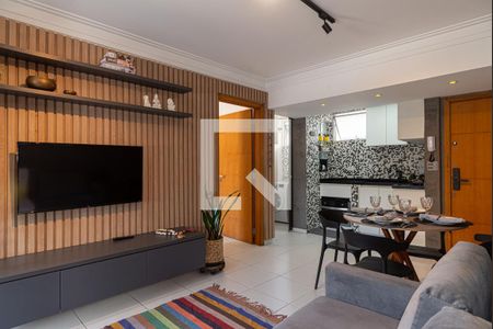 Sala de apartamento à venda com 1 quarto, 52m² em Bela Vista, São Paulo