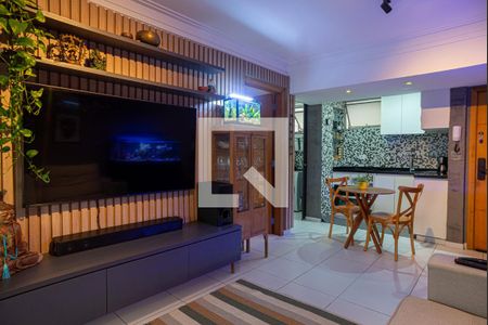 Sala de apartamento à venda com 1 quarto, 52m² em Bela Vista, São Paulo