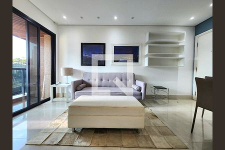 Sala de apartamento à venda com 1 quarto, 50m² em Itaim Bibi, São Paulo