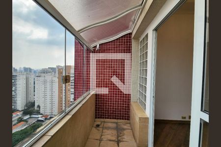 Varanda da Sala 1 de apartamento à venda com 3 quartos, 222m² em Indianópolis, São Paulo