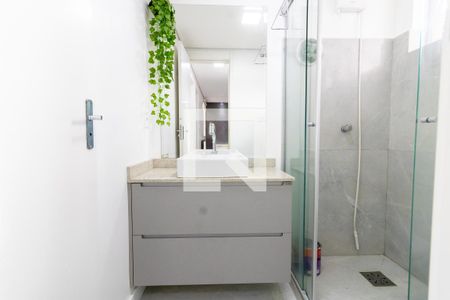 Banheiro de apartamento para alugar com 2 quartos, 47m² em Glória, Porto Alegre