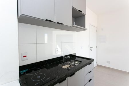 Cozinha de apartamento para alugar com 1 quarto, 30m² em Parque São Jorge, São Paulo
