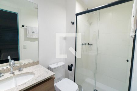 Banheiro da Suíte de kitnet/studio para alugar com 1 quarto, 29m² em Jardim Prudência, São Paulo