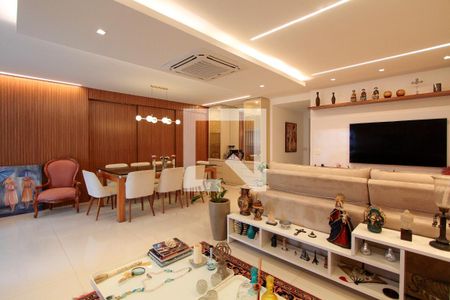 Sala de apartamento à venda com 3 quartos, 154m² em Barra da Tijuca, Rio de Janeiro