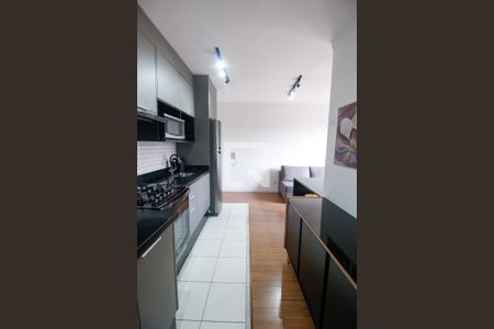 Cozinha de apartamento à venda com 2 quartos, 40m² em Parque Esmeralda, São Paulo