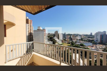 Varanda da Sala de apartamento à venda com 4 quartos, 145m² em Jardim Guanabara, Campinas