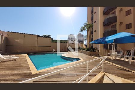 Área comum - Piscina de apartamento para alugar com 4 quartos, 145m² em Vila Itapura, Campinas