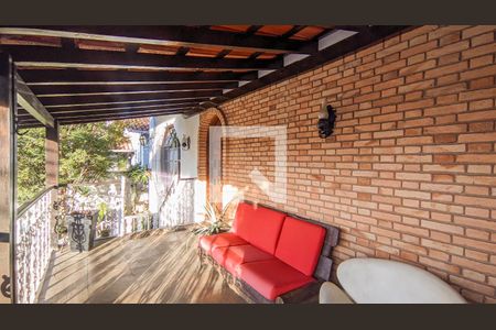 Varanda da Casa de casa à venda com 7 quartos, 500m² em São Lucas, Belo Horizonte