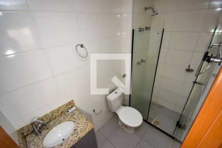 Banheiro do Quarto 2 - Suíte de apartamento à venda com 2 quartos, 46m² em Encantado, Rio de Janeiro