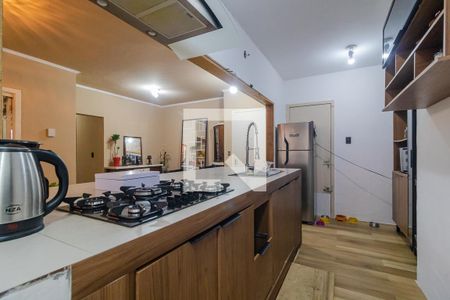 Cozinha de apartamento à venda com 3 quartos, 87m² em Cristal, Porto Alegre
