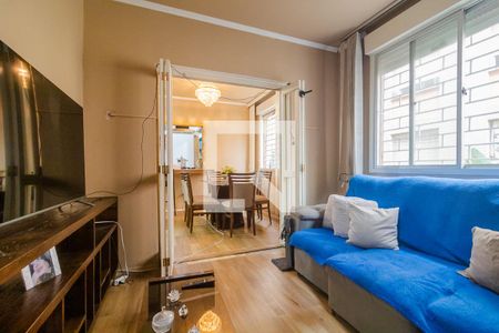 Sala / Quarto de apartamento à venda com 3 quartos, 87m² em Cristal, Porto Alegre