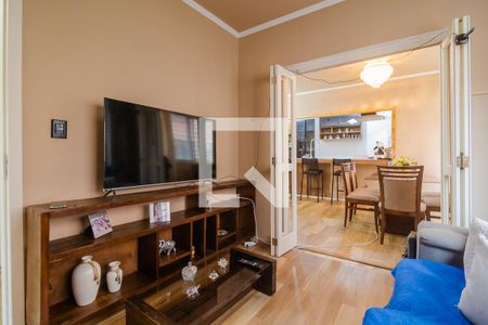 Sala / Quarto de apartamento à venda com 3 quartos, 87m² em Cristal, Porto Alegre