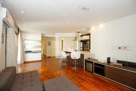 Sala de apartamento à venda com 2 quartos, 125m² em Jardim Paulista, São Paulo