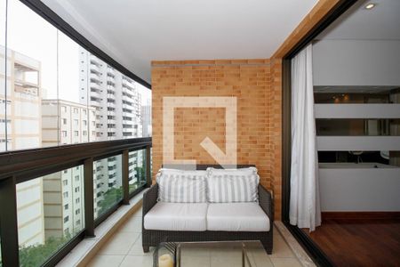 Varanda de apartamento à venda com 2 quartos, 125m² em Jardim Paulista, São Paulo