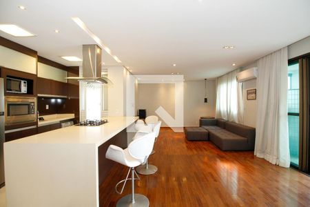 Sala de apartamento à venda com 2 quartos, 125m² em Jardim Paulista, São Paulo