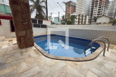 Área comum - Piscina de apartamento para alugar com 2 quartos, 70m² em Aviação, Praia Grande