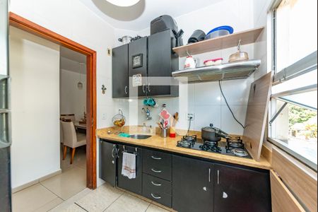 Cozinha de apartamento à venda com 3 quartos, 75m² em Jardim America, Belo Horizonte