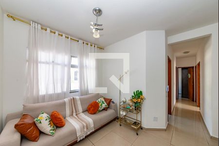 Sala de apartamento à venda com 3 quartos, 75m² em Jardim America, Belo Horizonte