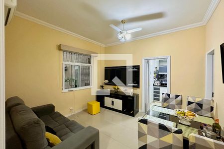 Sala de apartamento à venda com 1 quarto, 45m² em Centro, Rio de Janeiro