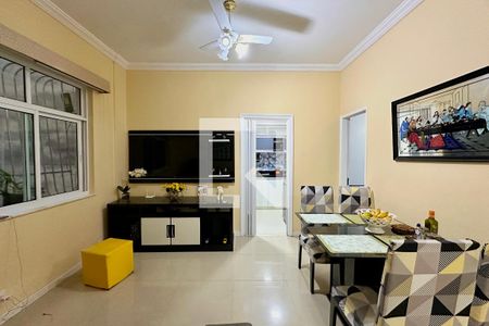 Sala de apartamento à venda com 1 quarto, 45m² em Centro, Rio de Janeiro