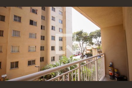 Varanda da Sala de apartamento para alugar com 1 quarto, 38m² em Vila Ema, São Paulo