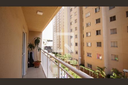 Varanda da Sala de apartamento para alugar com 1 quarto, 38m² em Vila Ema, São Paulo