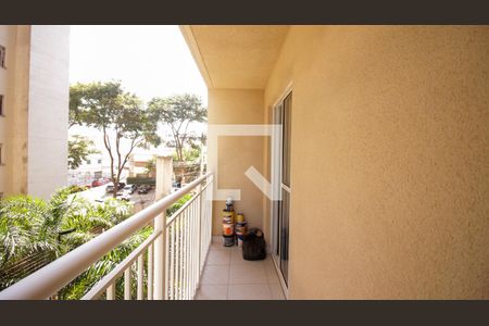 Varanda da Sala de apartamento para alugar com 1 quarto, 38m² em Vila Ema, São Paulo