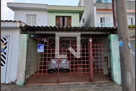Fachada de casa à venda com 3 quartos, 175m² em Parque Industriario, Santo André