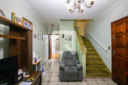 Sala de casa à venda com 3 quartos, 175m² em Parque Industriario, Santo André