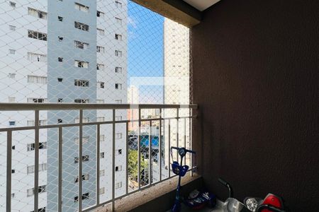 Varanda da Sala de apartamento à venda com 2 quartos, 51m² em Vila Augusta, Guarulhos