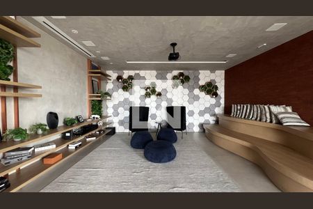 Área comum - Salão de Festas de apartamento à venda com 1 quarto, 50m² em Pinheiros, São Paulo