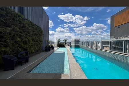 Áreas comum  - Piscina de apartamento à venda com 1 quarto, 50m² em Pinheiros, São Paulo