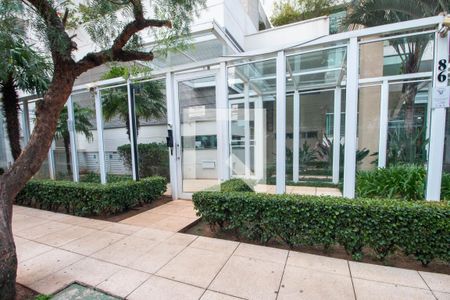 Fachada de apartamento à venda com 1 quarto, 38m² em Santo Amaro, São Paulo