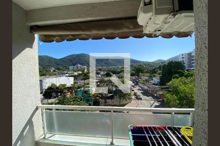 Varanda - Sala de apartamento à venda com 2 quartos, 65m² em Taquara, Rio de Janeiro