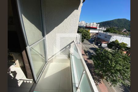 Varanda - Sala de apartamento à venda com 2 quartos, 65m² em Taquara, Rio de Janeiro
