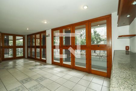 Área comum - Salão de festas de apartamento à venda com 3 quartos, 108m² em Petrópolis, Porto Alegre