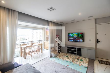 Sala  de apartamento à venda com 3 quartos, 107m² em Alphaville Conde Ii, Barueri
